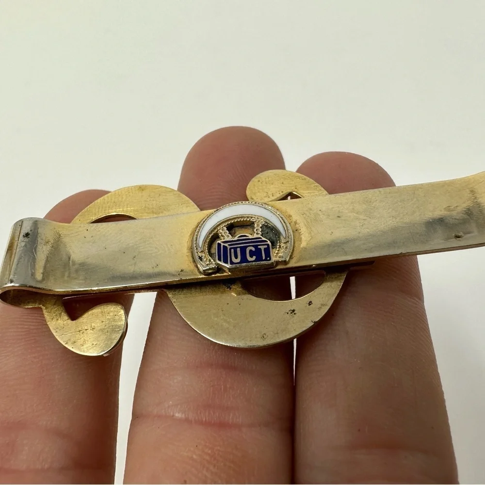 Vintage Gold Dollar Sign Money Clip